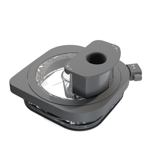 Feed Chute Lid with 2-Part Pusher