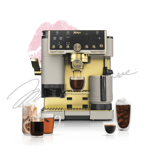 Ninja Luxe&trade; Caf&eacute; Pro Limited Edition Espresso Machine in Stone & Gold