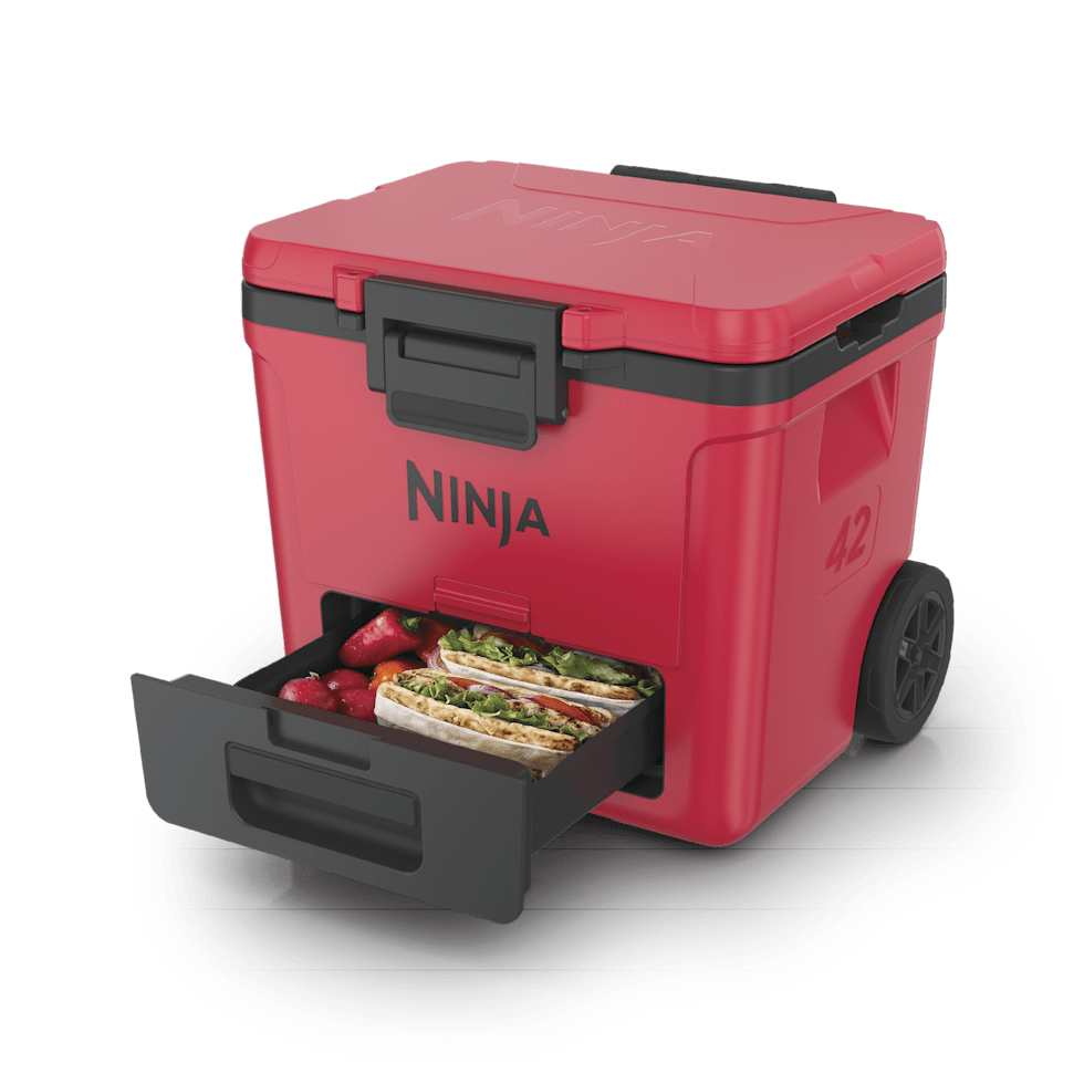 Ninja FrostVault™ 42qt Cooler with Wheels in Blue Grey