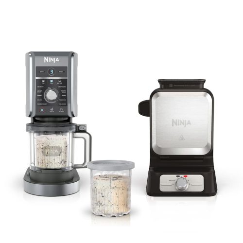 Ninja CREAMi Deluxe 11-in-1 Ice Cream Maker & Waffle Maker