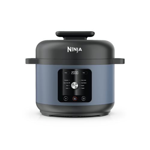 Ninja&reg; HyperHeat&trade; 9-in-1 Electric Pressure Cooker, 6.5 Qt Multi-Cooker with SimpliServe&trade; Pot, 1200W, Blue Macaron