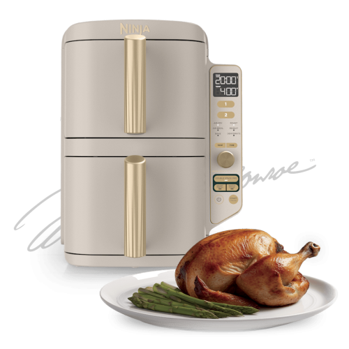 Ninja DoubleStack&trade; 10-QT Double Air Fryer in Stone Gold