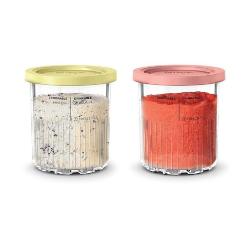 Ninja&reg; CREAMi&reg; XL tubs 2 Pack, Compatible with NC500/NC600 Series CREAMi&reg; Ice Cream Makers
