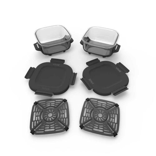 2 Pack, Ninja&reg; 6-Cup CleanCrisp&trade; Glass Containers